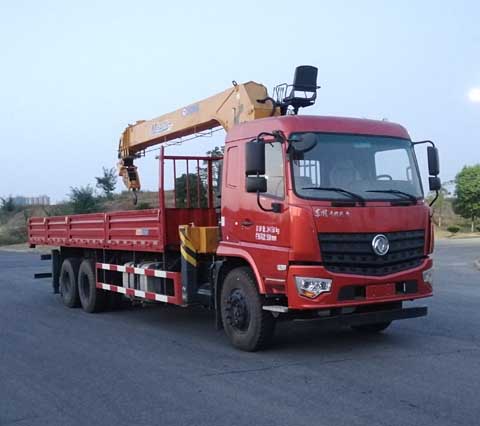 東風牌DFV5243JSQGP6D型隨車起重運輸車